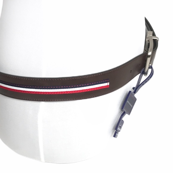 Tommy Hilfiger Reversible Belt, Brown & Black - Picture 8 of 10
